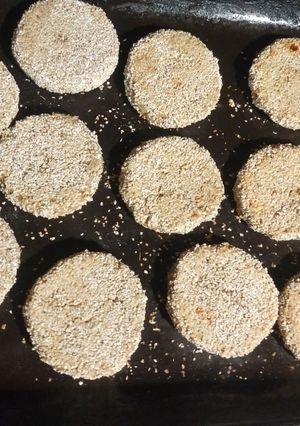 Una foto de Milanesas de soja 👌(poroto de soja o texturizada) leer pasos 👇