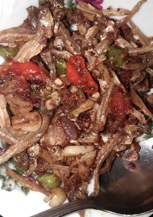 Foto resep Sambal teri abal²😁
