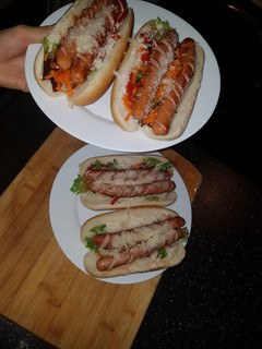 Una foto de Hot dog casero, cocinas Smith 🌭🔴🍽️ 🍽️