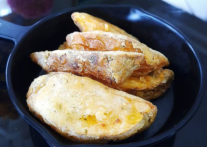 Bagaimana Membuat Fried Potato Wedges, Sempurna
