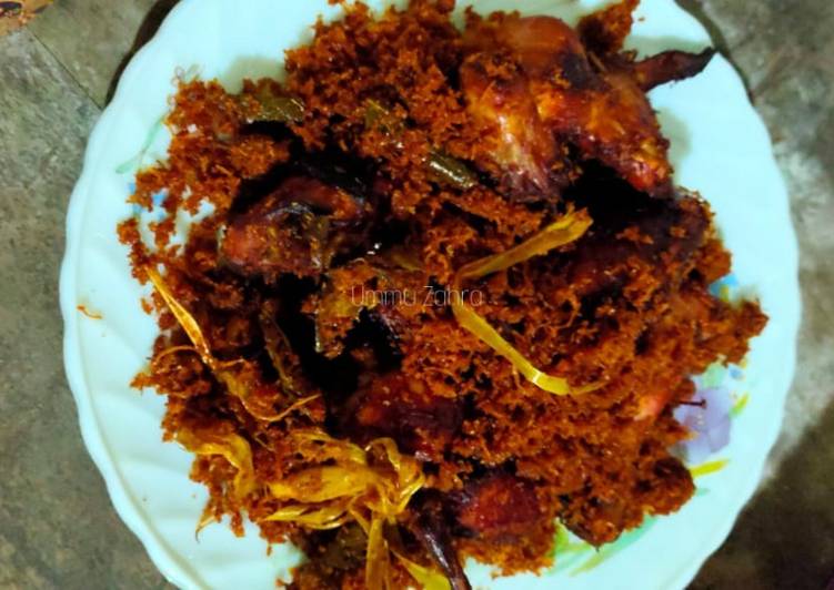 Resep Ayam Serundeng Anti Gagal