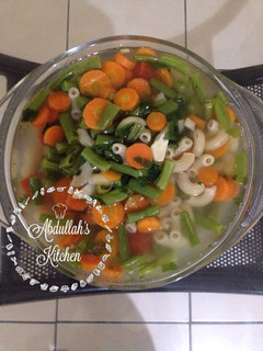 Foto resep Sayur Sup Macaroni