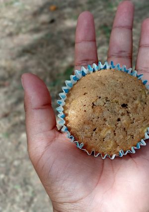 Una foto de Muffins de manzana y canela