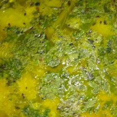 Raw moong daal A picture of Raw moong daal.