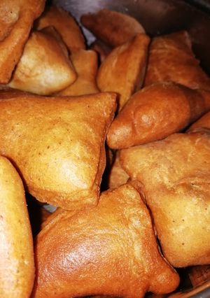 A picture of Cinnamon mandazi.