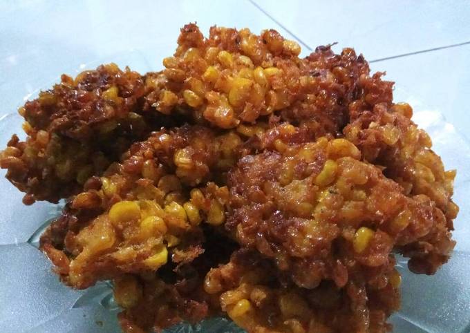 Resep termudah memasak Bakwan Jagung Kriuk dijamin sesuai selera