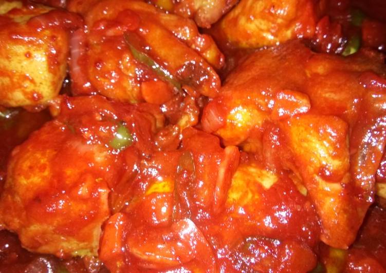 Ayam masak saos tomat