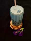 Butterfly pea boba tea