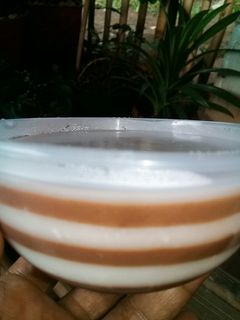 Foto resep Silky puding puyo