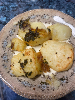 Una foto de Patatas a la mantequilla en freidora de aire