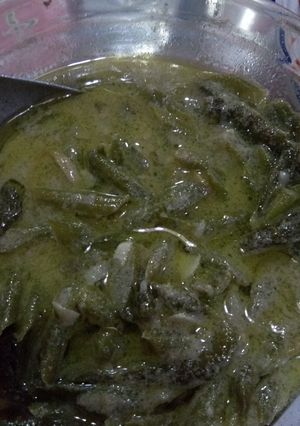 Foto resep Gulai kacang buncis cabe hijau