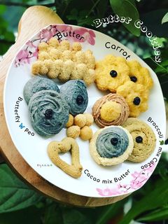 Hình của món #butter cookies.