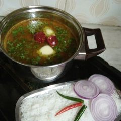 A picture of Masoor whole tadka.