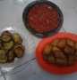 Langkah Gampang Menyiapkan Resep Penyetan Tempe goreng dan Terong bakar Lombok-Sambal tomat yang Bikin Ngiler Anti Ribet, Bikin Ngiler