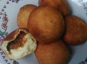 Gambar roti isi kelapa