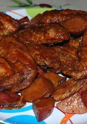 صورة لوصفة اجنحة دجاج فالكوشة