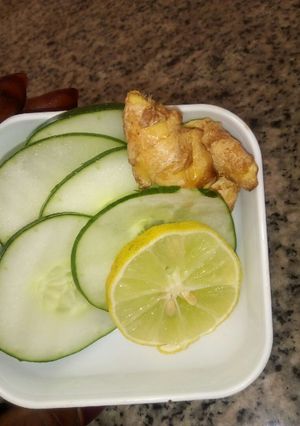 A picture of Cucumber drink.
