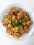 Tandoori pumpkin gnocchi