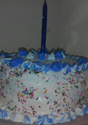 Una foto de Torta de cumpleaños🎂🎉🎊