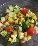 High protein salad