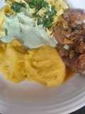 Bifes con Cebolla y Puré a Mi Estilo