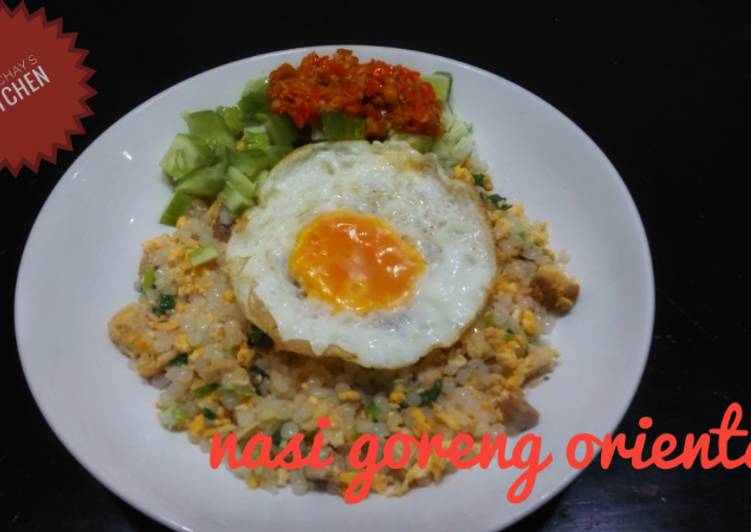 Nasi goreng oriental #ketopad_cp_olahanshirataki