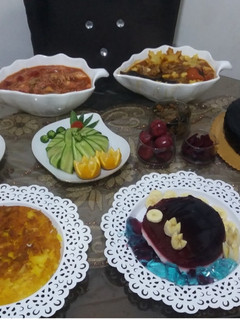 عکسی از دستور خورش قیمه بادمجان