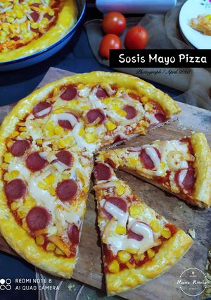 Foto resep Sosis Mayo Pizza