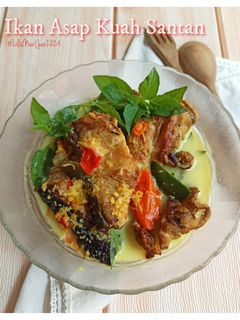 Foto resep Ikan Asap Kuah Santan