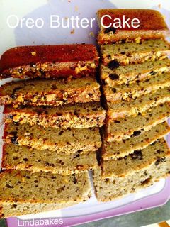Hình của món Oreo Butter Cake.
