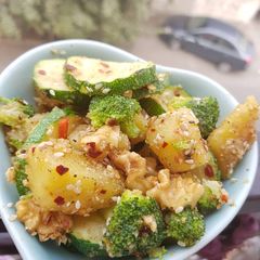 A picture of Veggie salad.