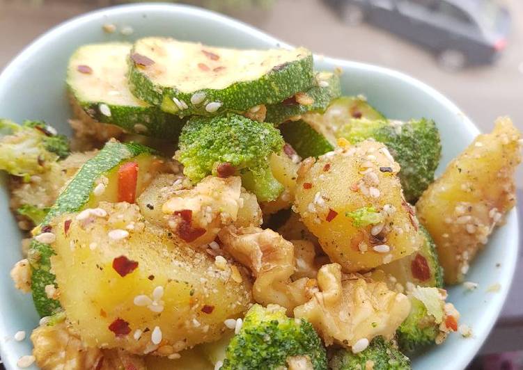 Step-by-Step Guide to Prepare DietPerfect Veggie salad
