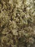 Arroz integral al cilantro