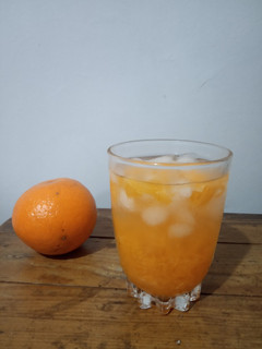 Foto resep 350) Es Jeruk Madu