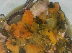Una foto de Sopa de verduras