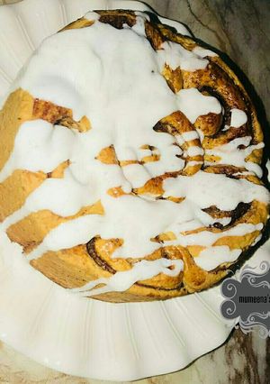 A picture of Cinnamon rolls.