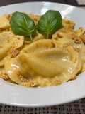 Raviolis de Abóbora e Amaretto