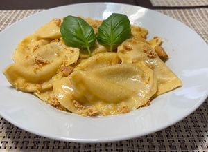 Foto de Raviolis de Abóbora e Amaretto