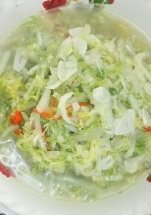 Foto resep Tumis Sawi Putih Simple Enak