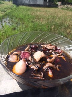 Foto resep Cumi tumis hitam