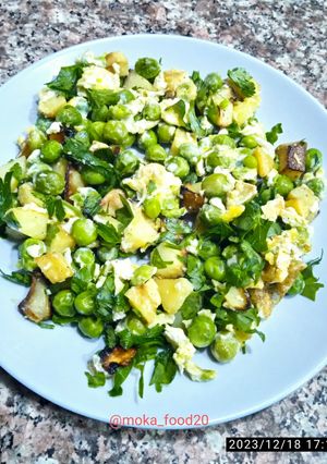 Une photo de Omelette des petits pois 🥚