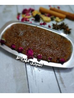 عکسی از دستور حلوا دارچینی