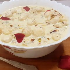 A picture of Makhana kheer.