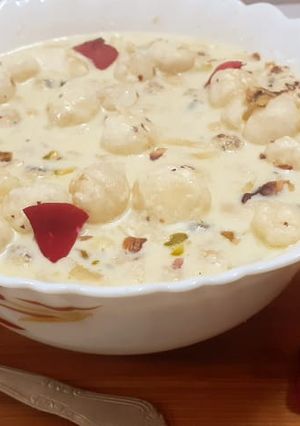 A picture of Makhana kheer.