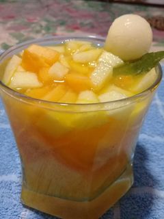 Una foto de Ensalada de frutas