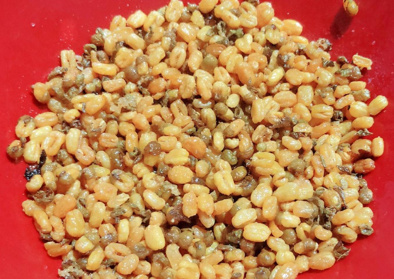 Cemilan kacang hijau goreng gurih enak