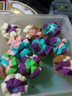 Foto resep Bolu Kukus Pelangi