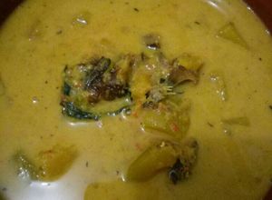 Foto resep Gulai Jambe & Nurung Kerah (Gulai Labu Kuning&Ikan Sale)