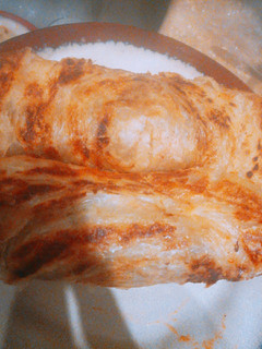 A picture of Paratha rolls.