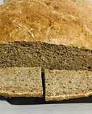 Pan integral con semillas y poco aceite